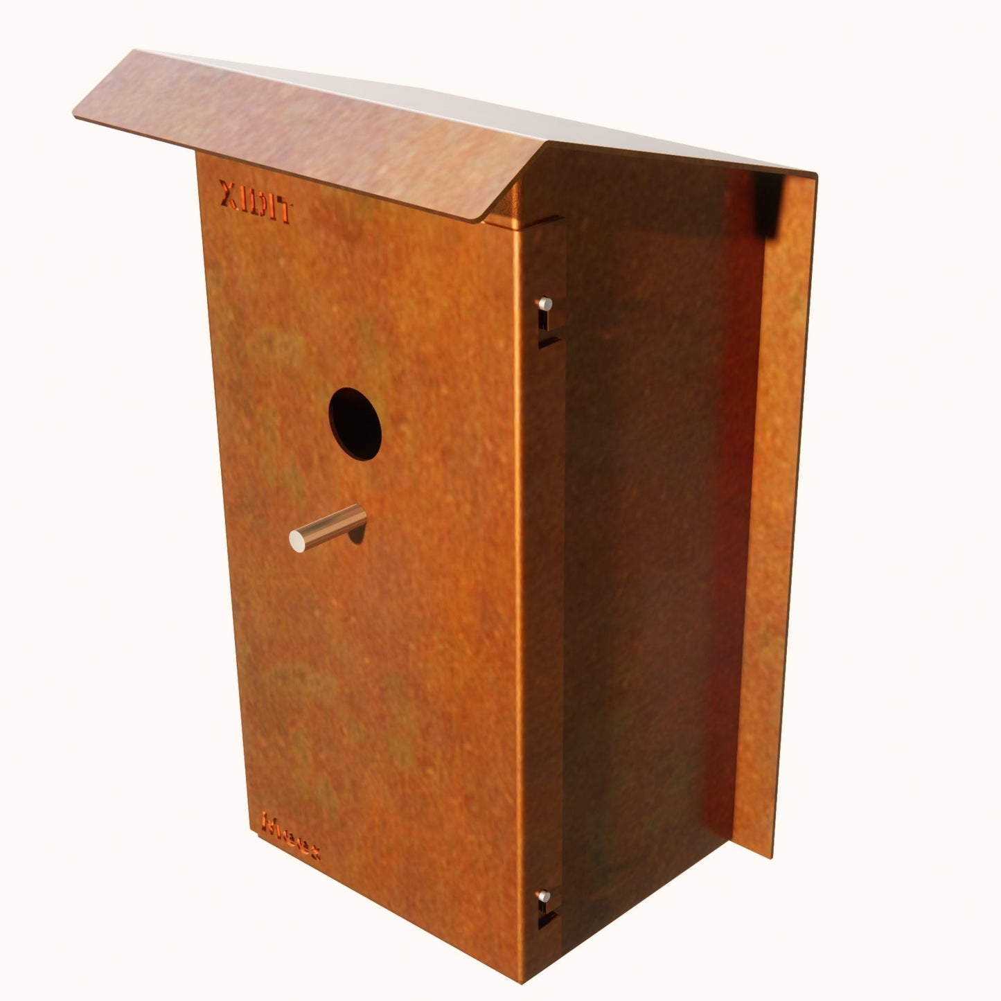 Vogelhuisje in Cortenstaal – Duurzaam en Modern Design
